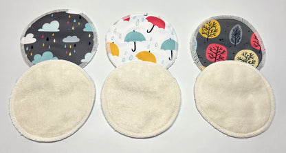 Reusable Breast Pads - 3 Pairs