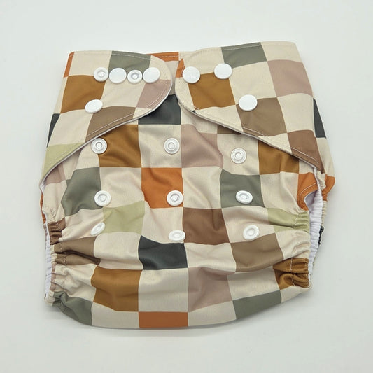 Cloth Nappy - Checkers