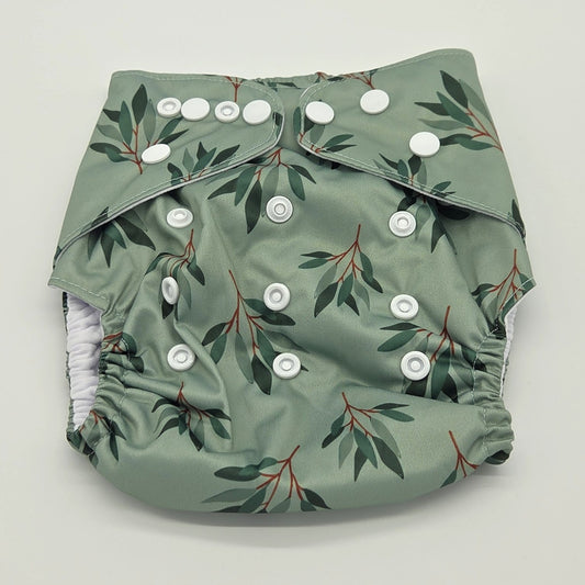 Cloth Nappy - Leafy
