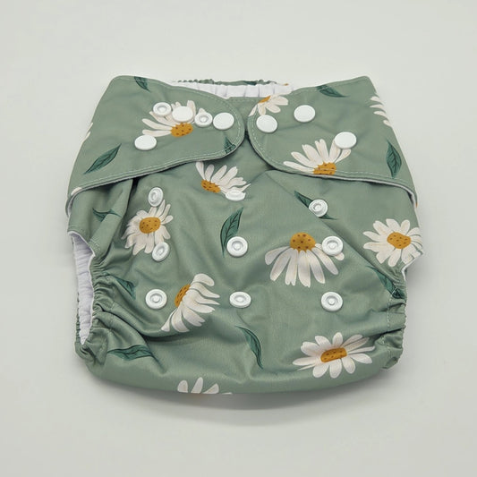 Cloth Nappy - Daisies